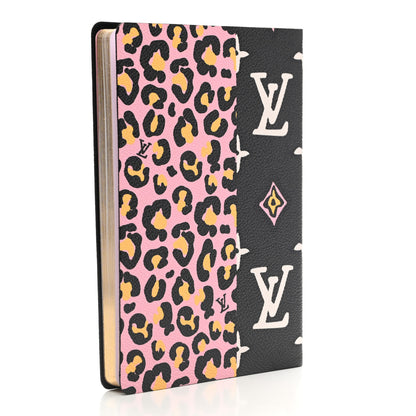 Louis Vuitton Monogram Wild At Heart Clemence Notebook Black 3 of 6