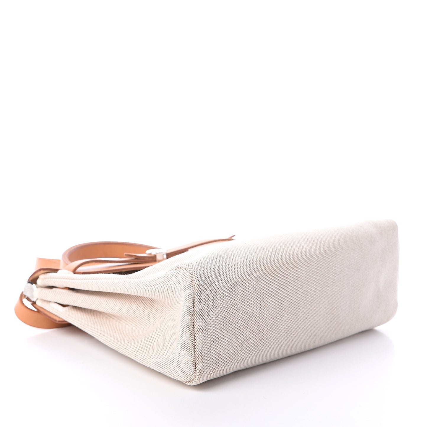 Toile Vache Calfskin Herbag 30 PM Natural