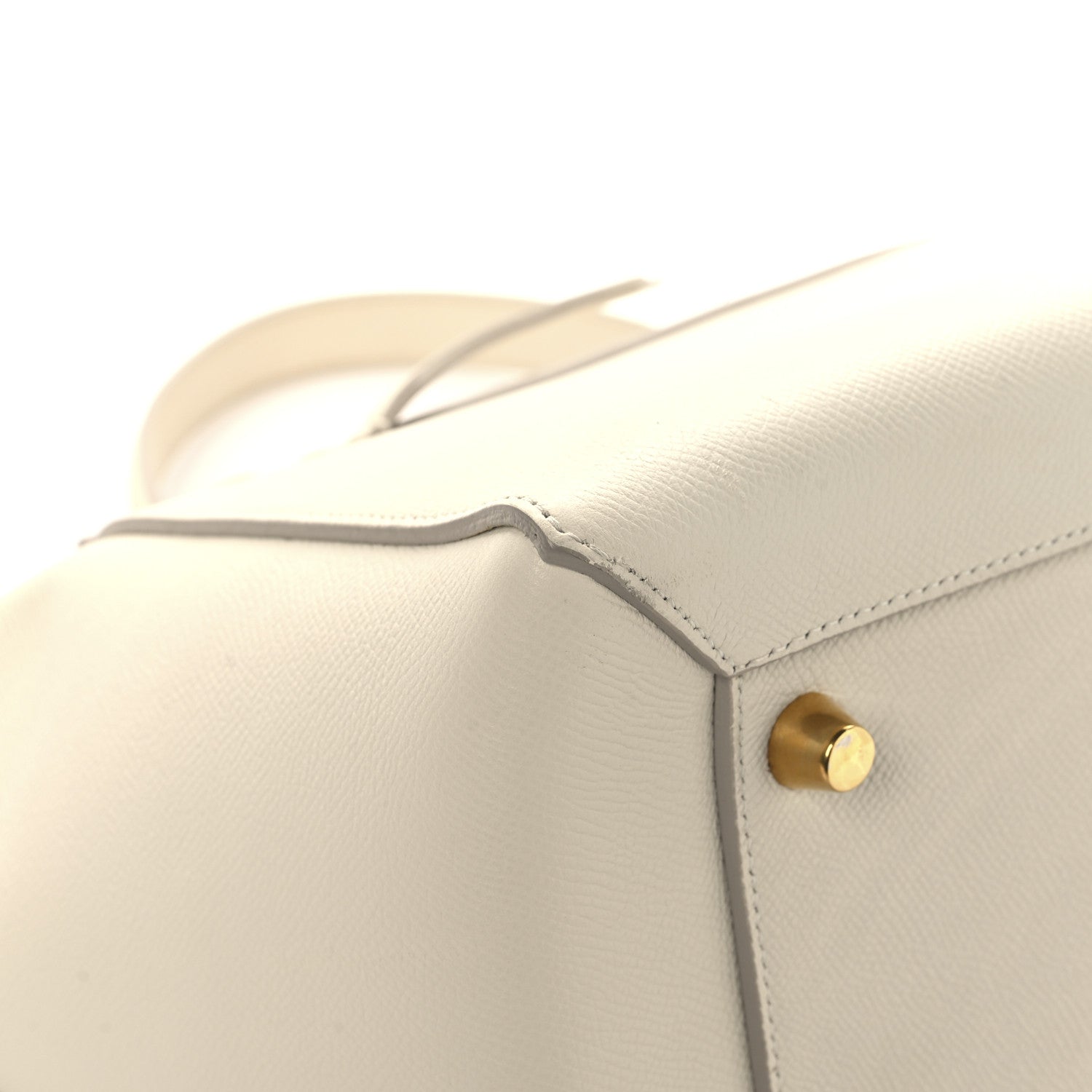 Celine Grained Calfskin Mini Belt Bag White 11 of 15