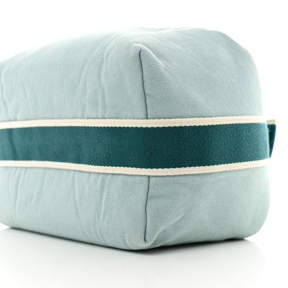Hermes Canvas Small Bride-A-Brac Pouch Eucalyptus 8 of 8