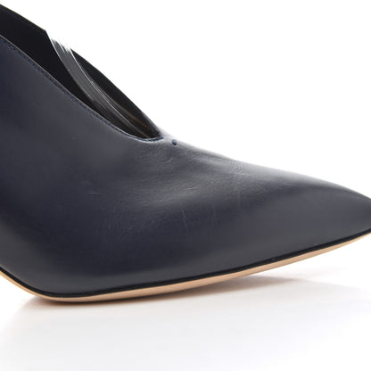 Jimmy Choo Calfskin Lark 65 Ankle Strap Pumps 37.5 Navy Blue 11 of 16