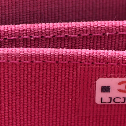 Chanel Caviar Quilted Zip Coin Purse Fuchsia 7 of 8