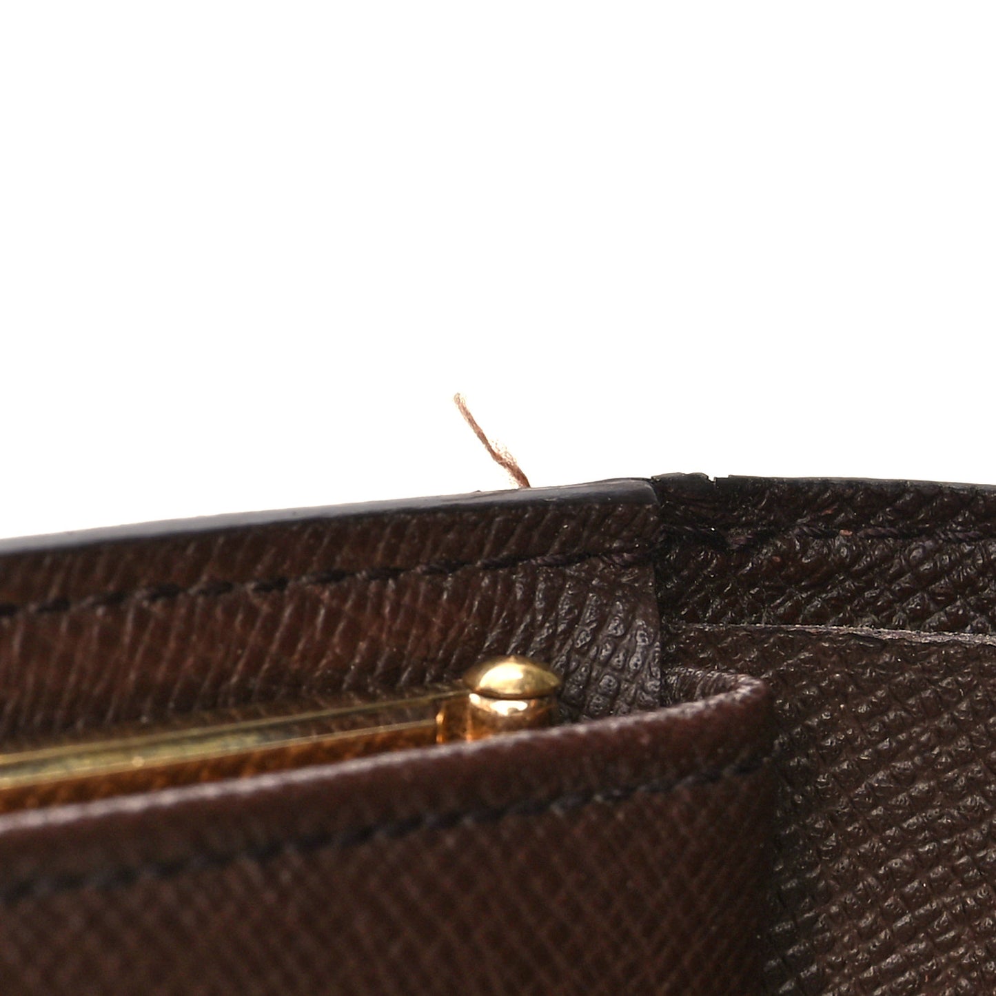 Damier Ebene French Purse Wallet