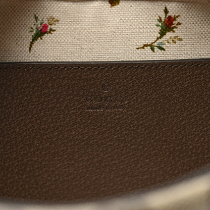 Gucci GG Supreme Monogram Web Neo Vintage Shoulder Bag Beige New Acero Crop 6 of 10