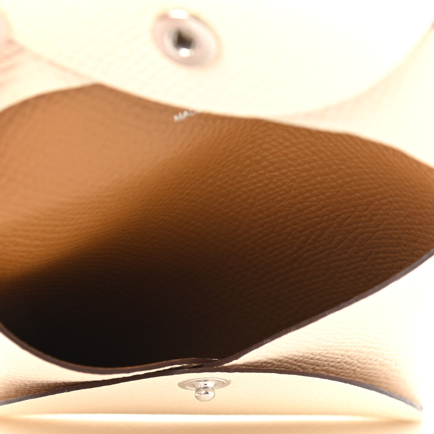 Hermes Epsom Bastia Verso Coin Purse Nata Sesame 5 of 7