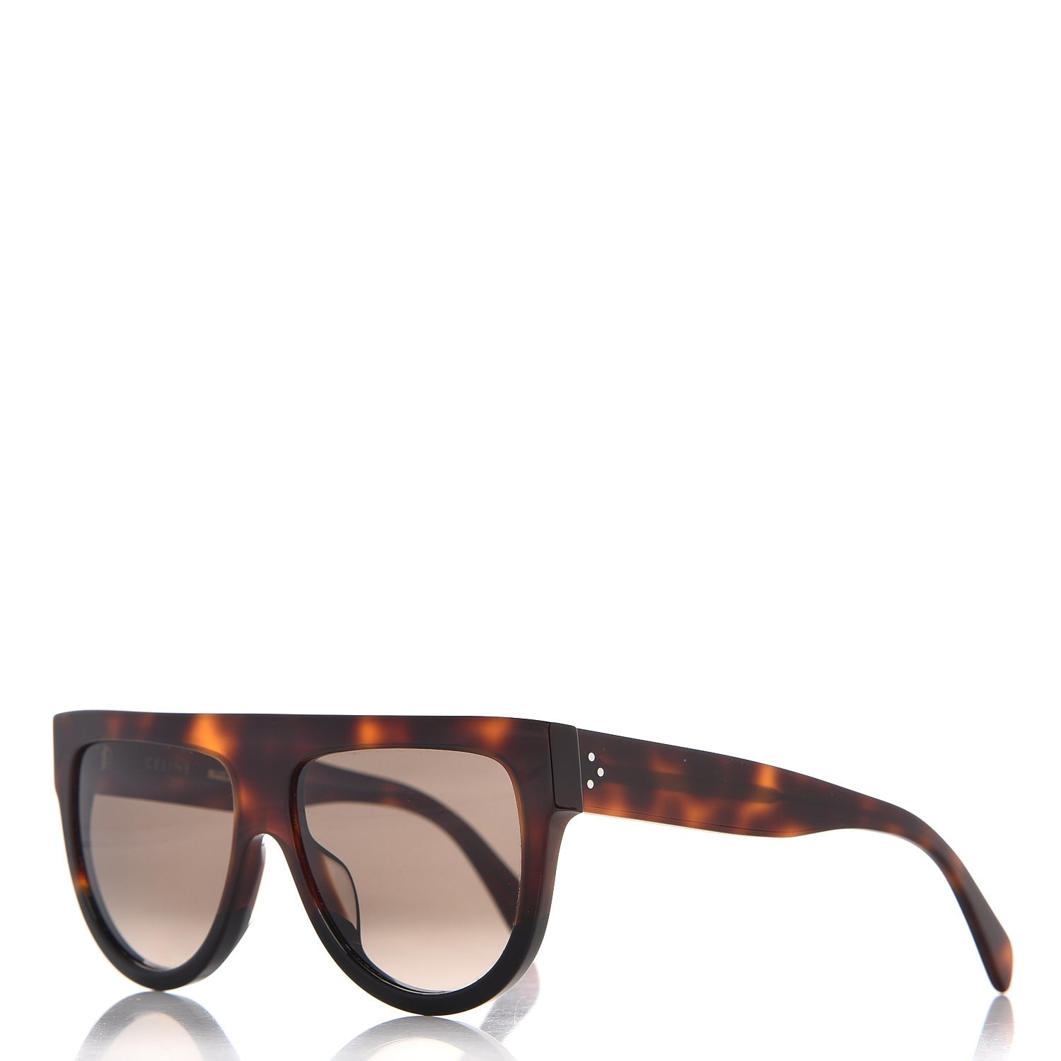 Celine Shadow Sunglasses CL 41026/S Havana 1 of 7