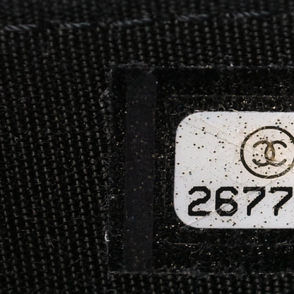 Chanel Lambskin Quilted Boy Wallet On Chain WOC Black 7 of 14