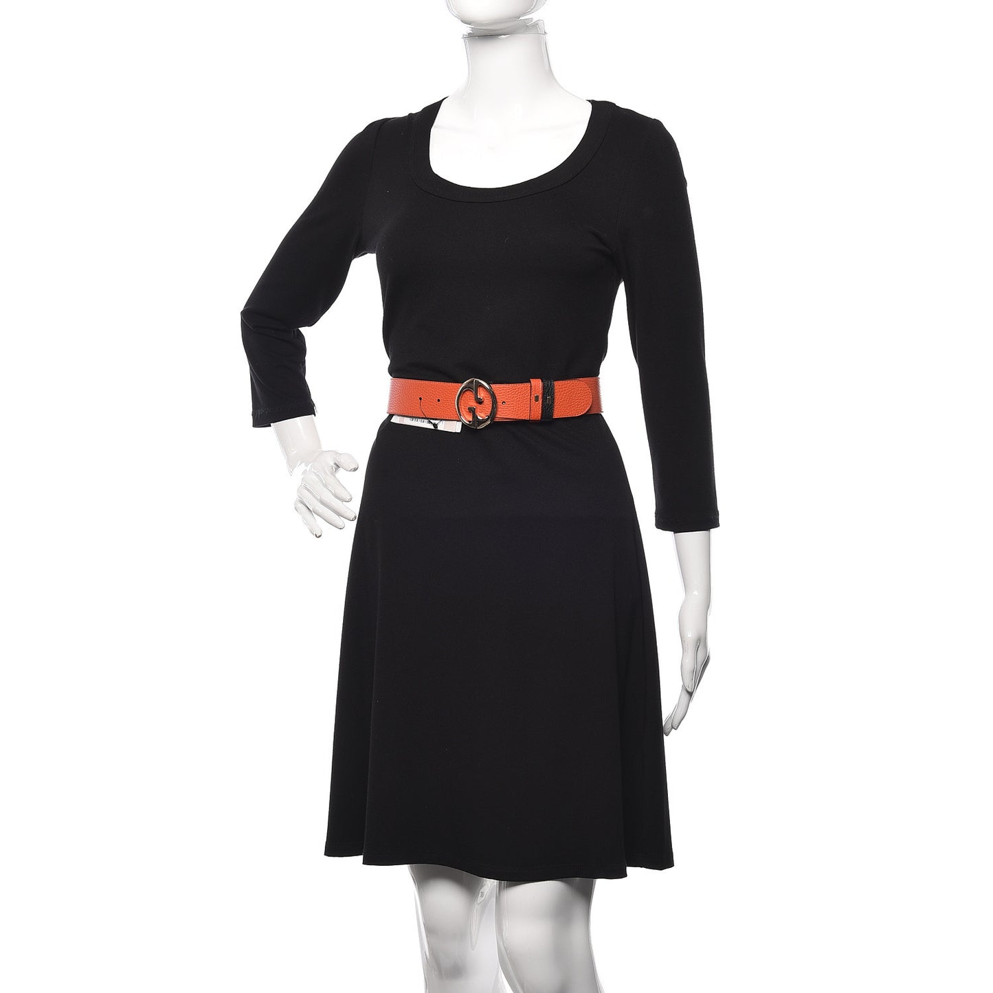 Calfskin 1973 Reversible Belt 90 36 Orange Black