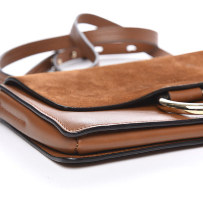 Chloe Suede Calfskin Small Faye Shoulder Bag Woody 6 of 10
