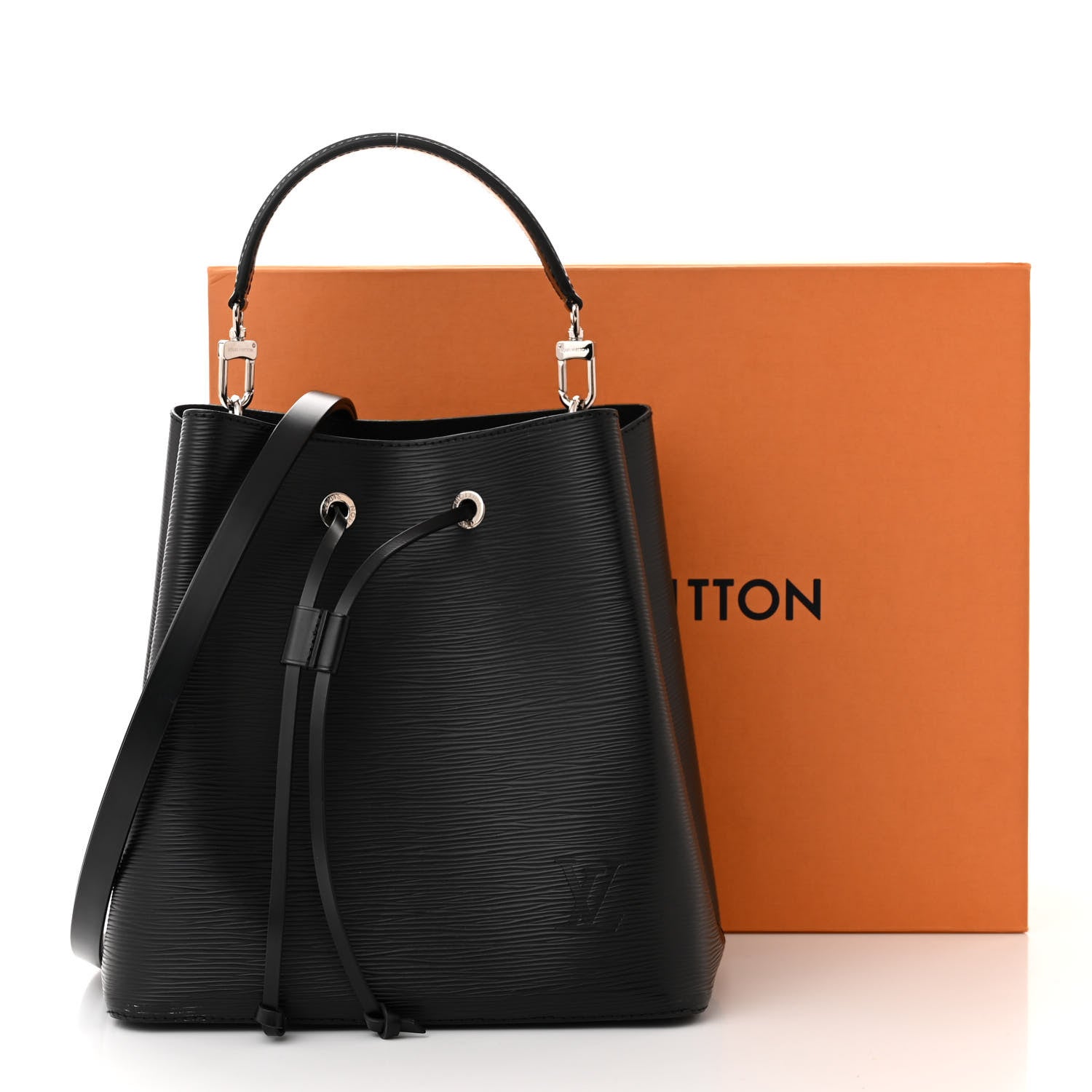 Louis Vuitton Epi NeoNoe MM Black 12 of 12