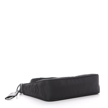 Prada Tessuto Nylon Mini Re-Edition 2000 Bag Black 3 of 10