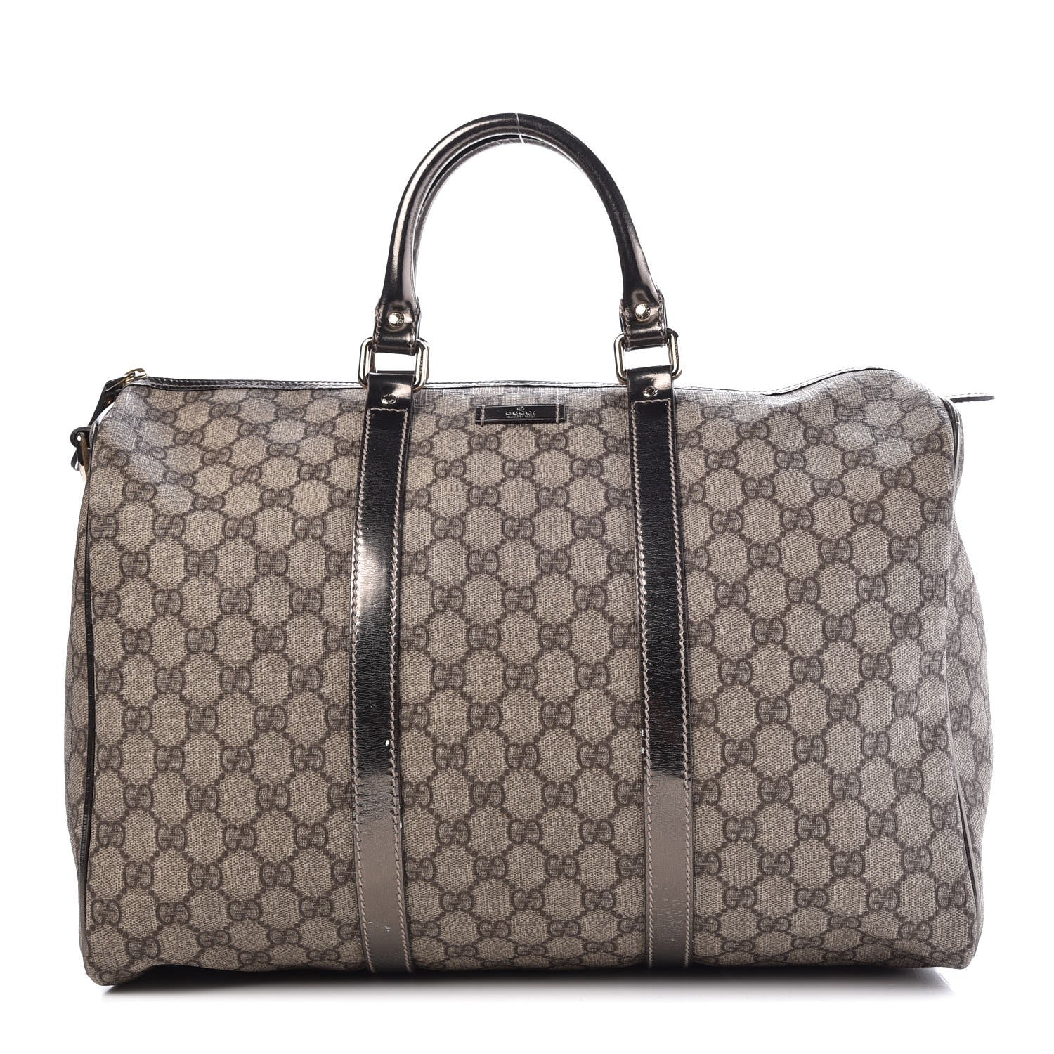 Gucci Monogram Large Joy Boston Pewter 1 of 23