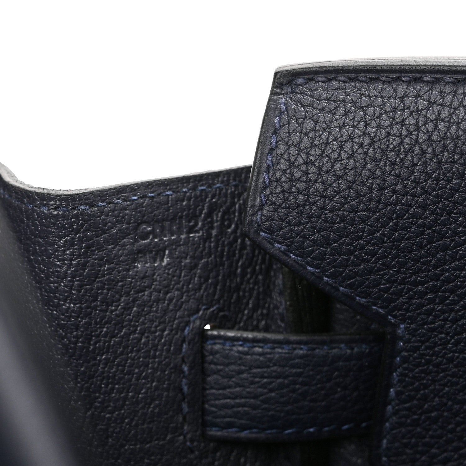 Hermes Togo Birkin 30 Bleu Nuit 10 of 11