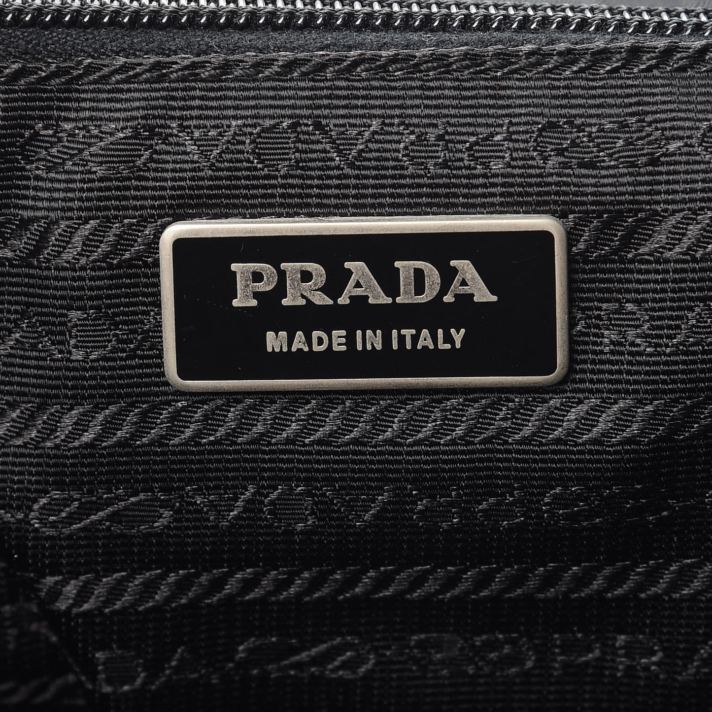 Nylon Vela Shopping Tote Black