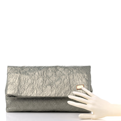 Louis Vuitton Jacquard Quilted Monogram Limelight Clutch GM Perle 2 of 14
