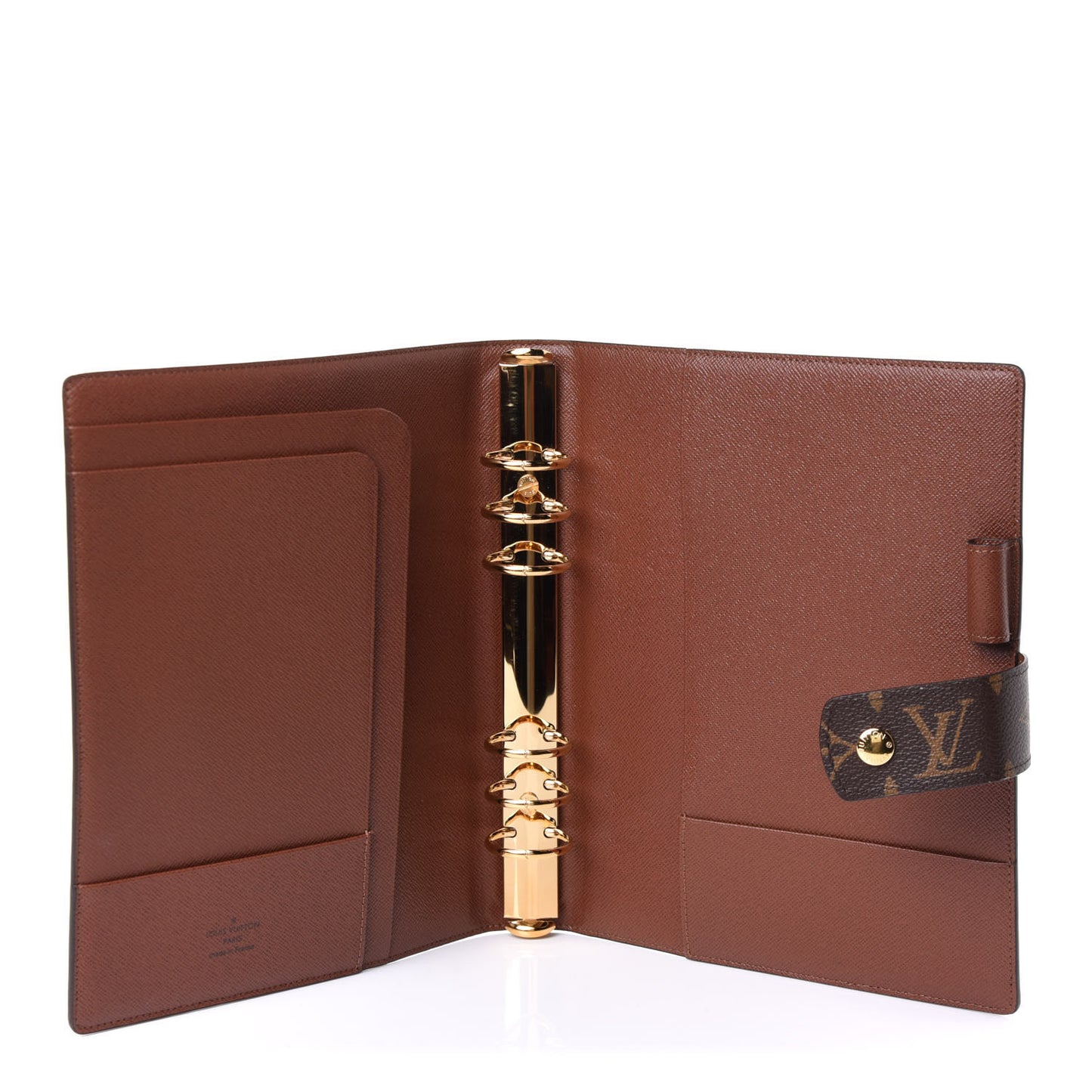 Monogram Large Ring Agenda Cover