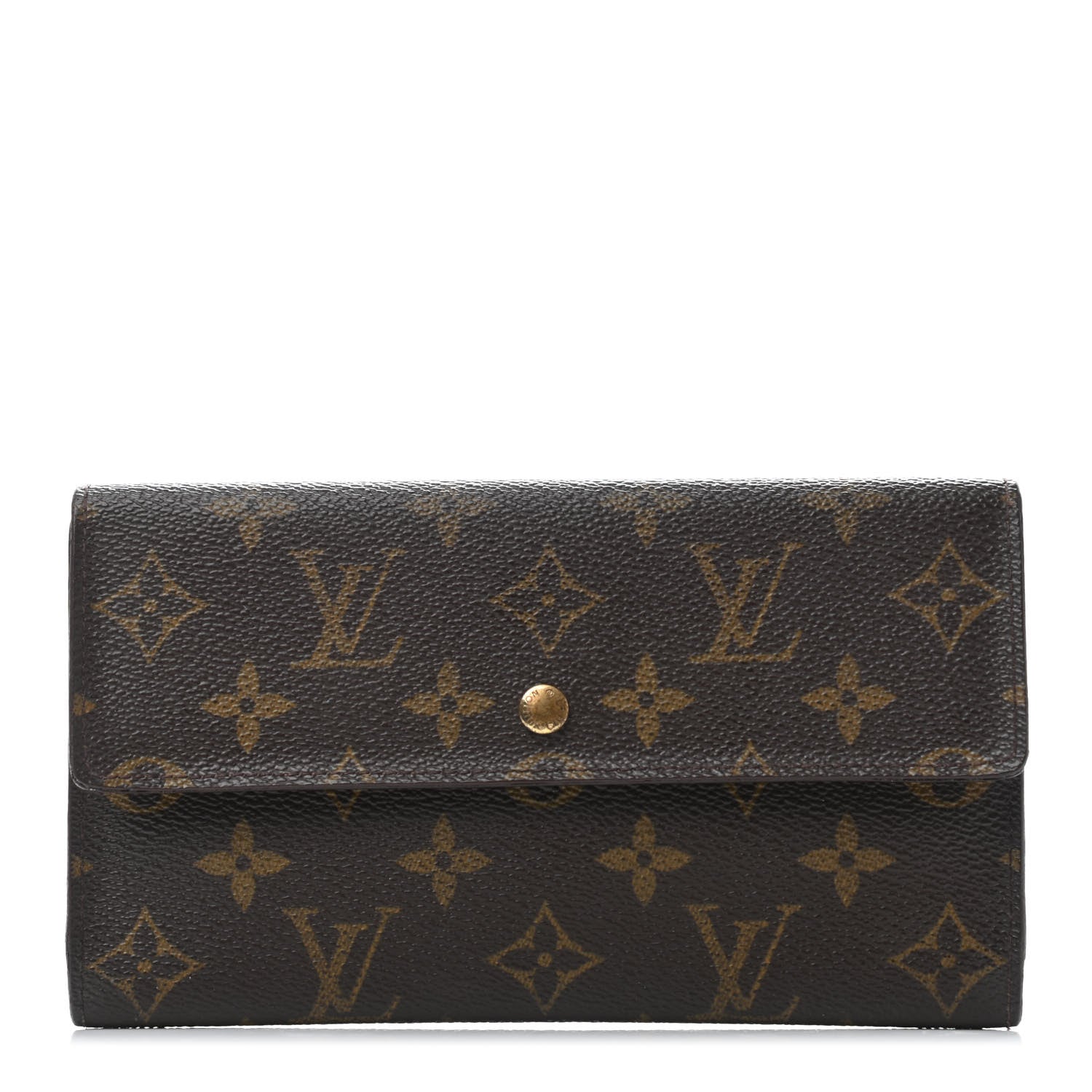 Louis Vuitton Monogram Porte Tresor International Wallet 1 of 4