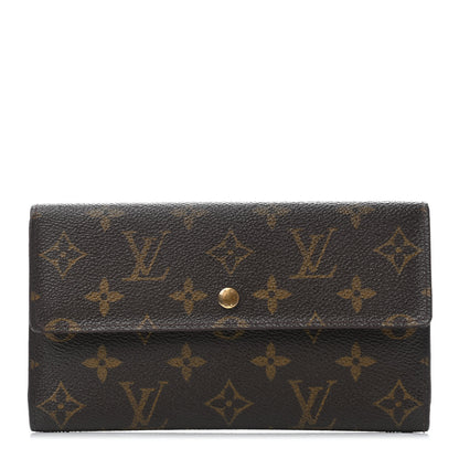 Louis Vuitton Monogram Porte Tresor International Wallet 1 of 4
