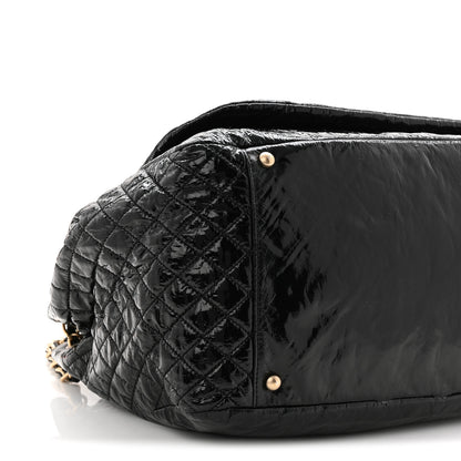 Chanel Vinyl Medium Rock and Chain Flap Black 17 of 19