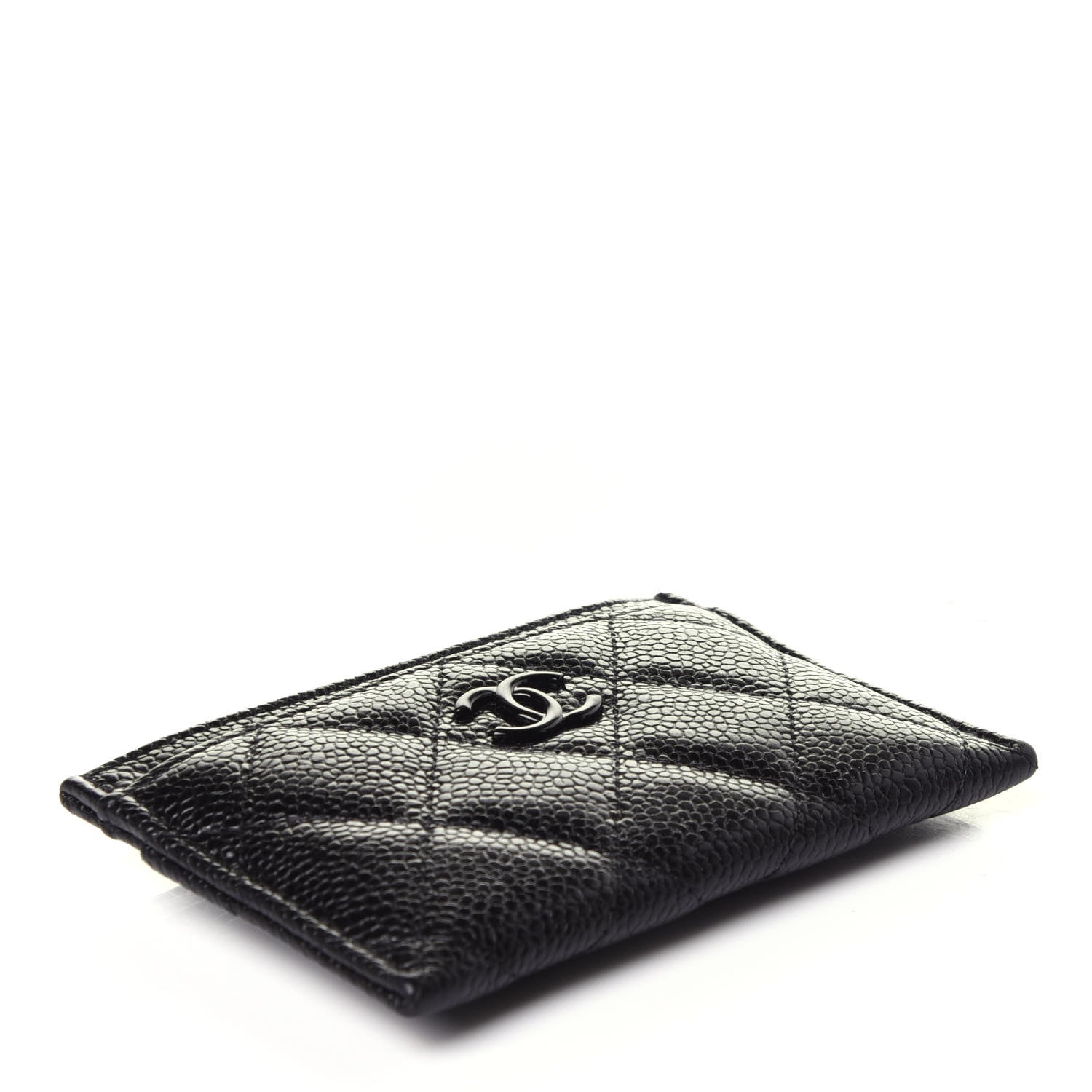 Chanel Caviar Quilted Incognito Card Holder Black 4 of 11