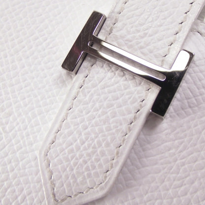 Hermes Epsom Leather Bearn Bi-Fold Wallet White 11 of 11