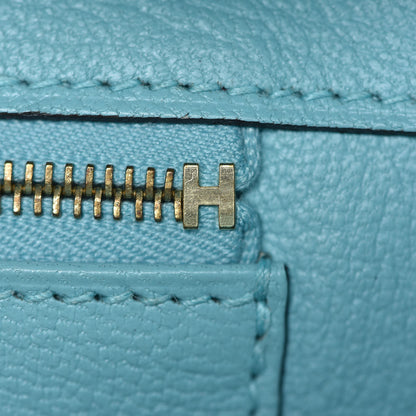 Hermes Togo Birkin 35 Bleu Atoll 21 of 48