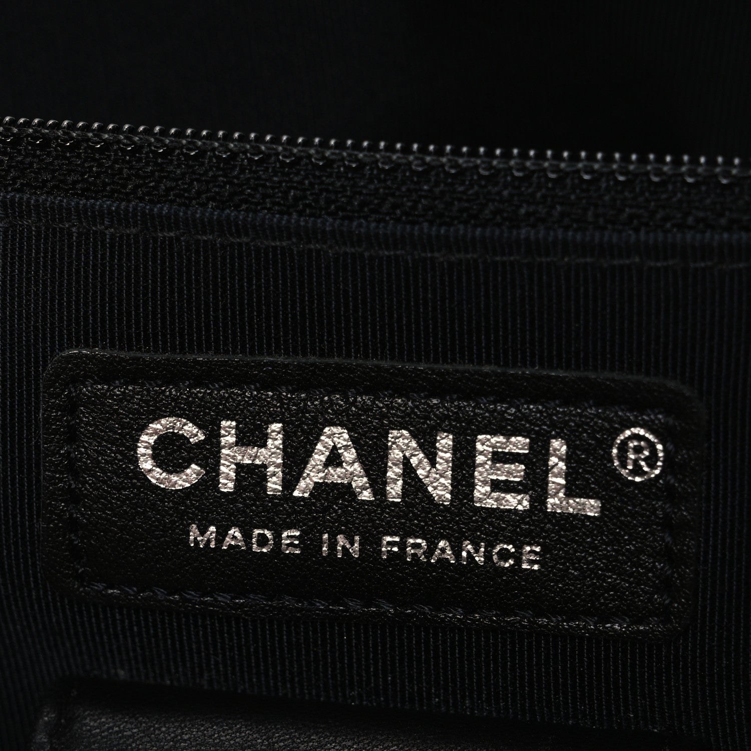 Chanel Tweed Paint Splatter Print Flap Black White 6 of 10