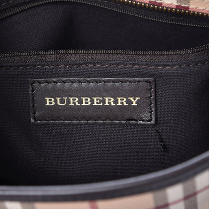 Burberry Haymarket Check Medium Regent Tote Chocolate 8 of 9