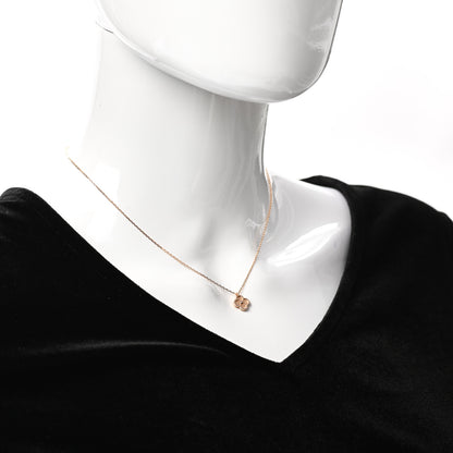 Van Cleef & Arpels 18K Rose Gold Sweet Alhambra Pendant Necklace 2 of 7