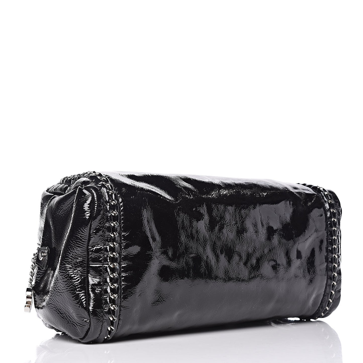 Patent Medium Luxe Ligne Bowler Black