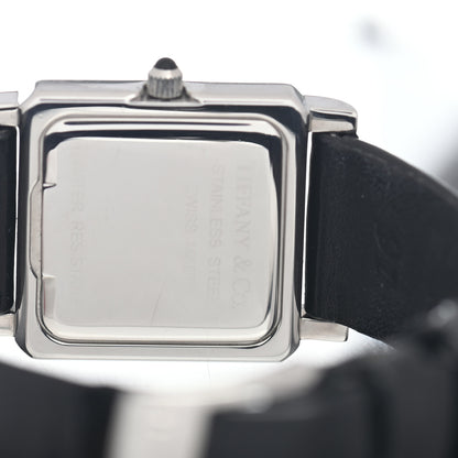 Tiffany Stainless Steel Calfskin 24mm Classic Square Quartz Watch 4 of 4