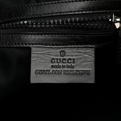 Gucci Technical Canvas Web Duffle Bag Blue 6 of 11