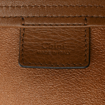Chloe Grained Calfskin Medium Spin Tote Clay Brown 6 of 10