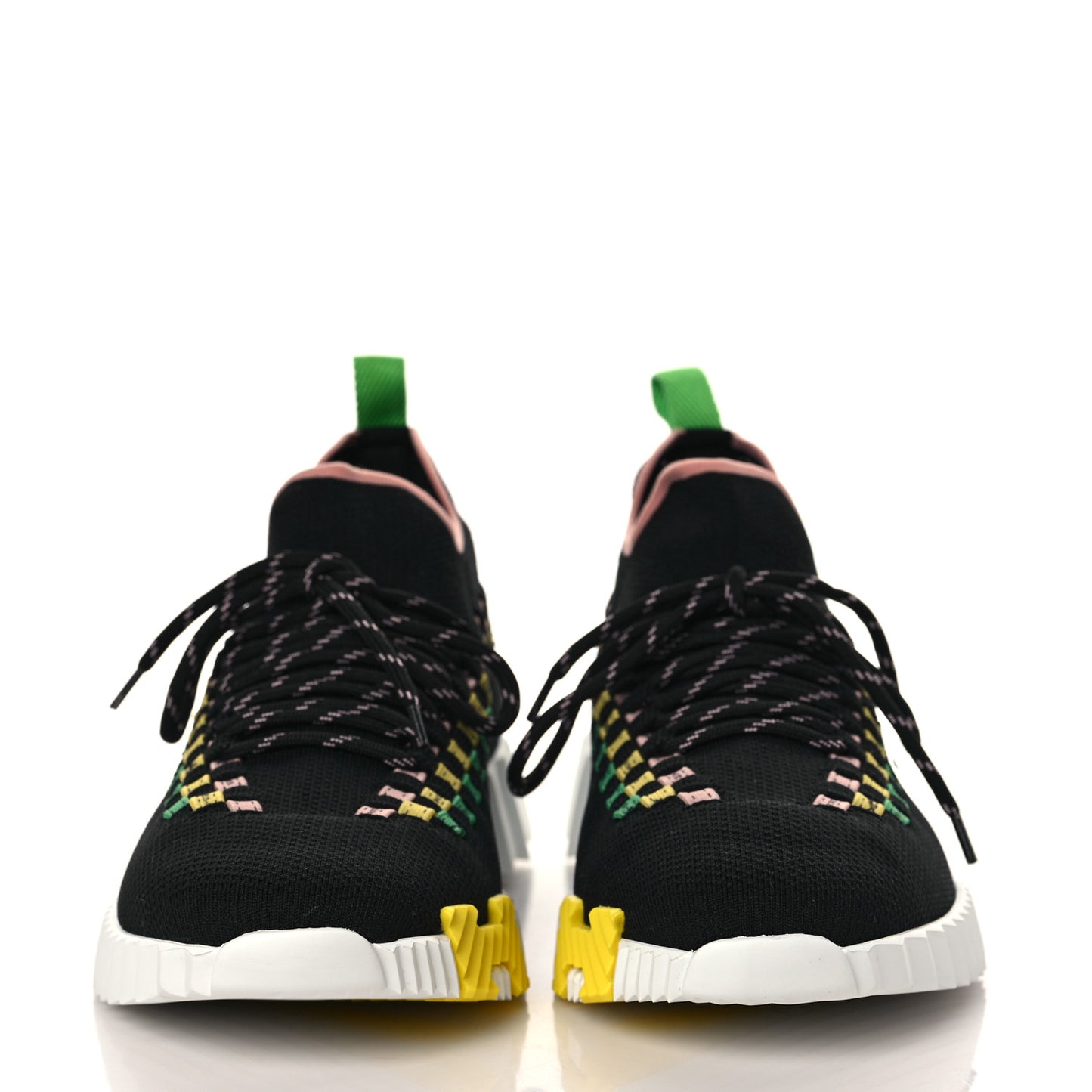 Knit Womens Flex Bolduc Sneakers 39 Multicolor Black