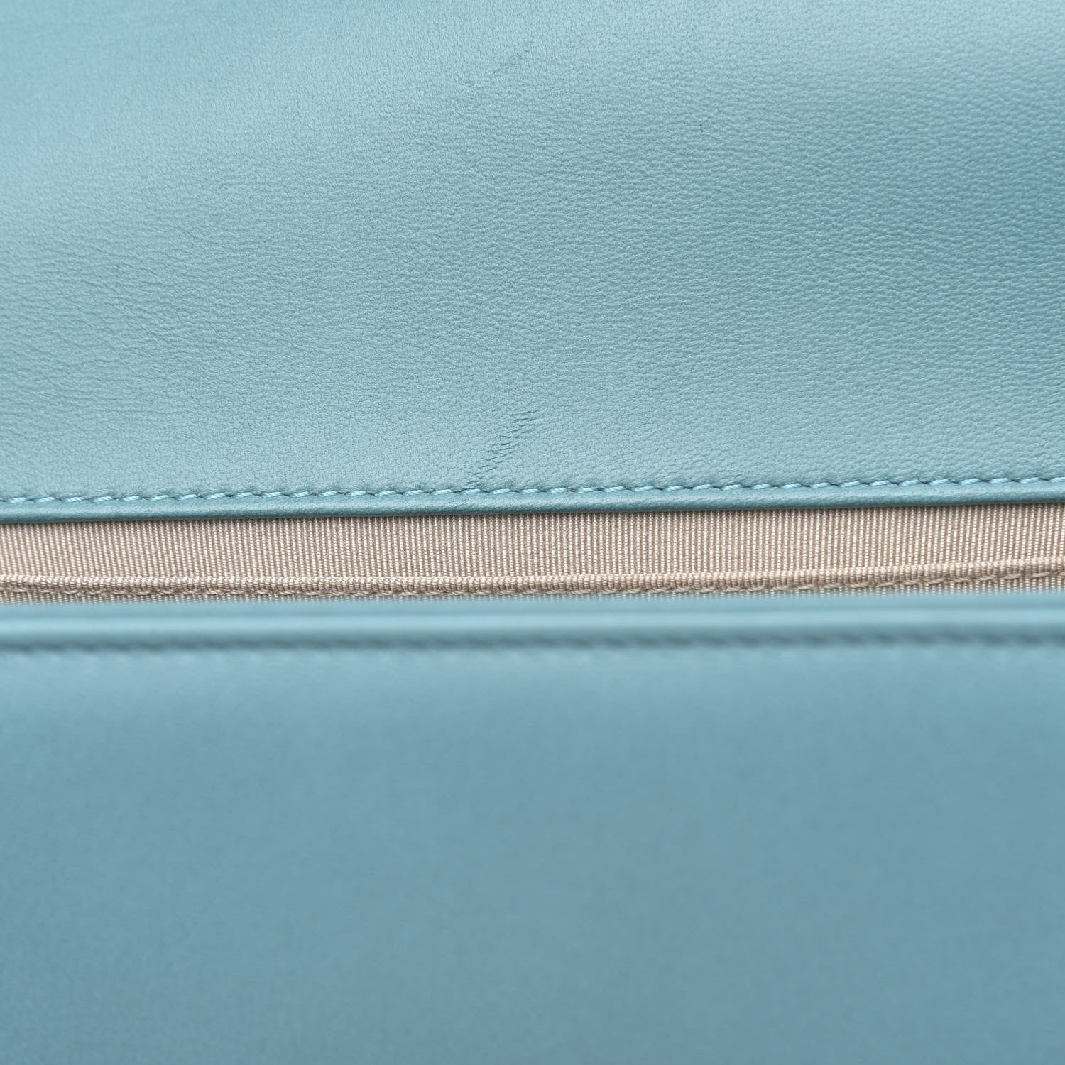 Chanel Lambskin Quilted Medium Boy Flap Turquoise 10 of 13