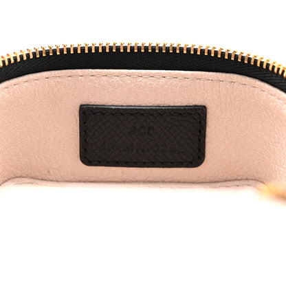 Christian Dior Grained Calfskin Cannage Mini Caro Jewelry Case Black 7 of 7