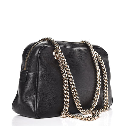 Gucci Pebbled Calfskin Small Soho Bowler Black 3 of 7