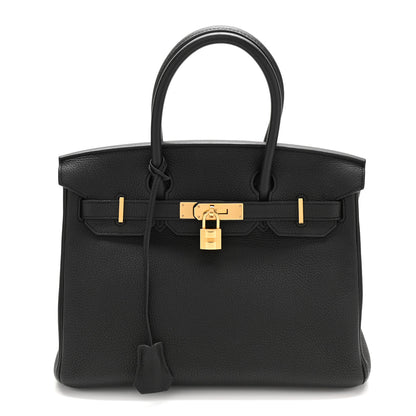 Hermes Togo Birkin 30 Black 1 of 11