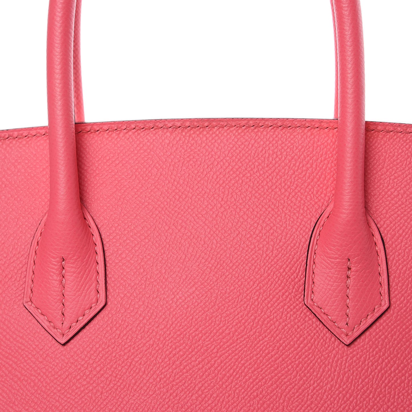 Epsom Horseshoe Birkin 30 Rose Azalee Jaune D'or