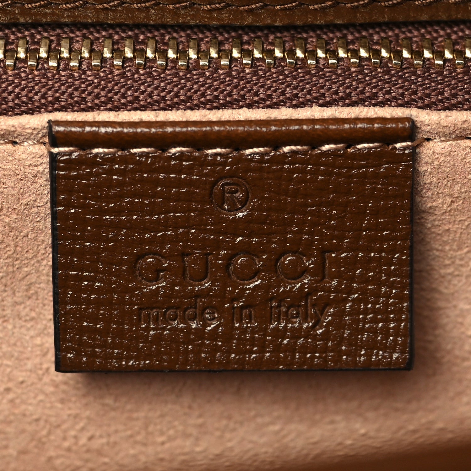 Gucci GG Supreme Monogram Horsebit 1955 Shoulder Bag Beige Brown Sugar 6 of 10