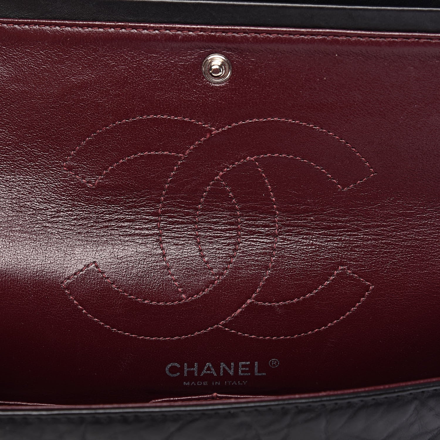 Chanel Aged Calfskin Quilted 2.55 Reissue 225 Flap Black 8 of 16