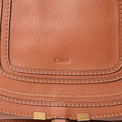 Chloe Calfskin Medium Marcie Satchel Tan 8 of 10