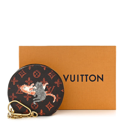 Louis Vuitton Calfskin Catogram Micro Boite Chapeau Marron 10 of 10