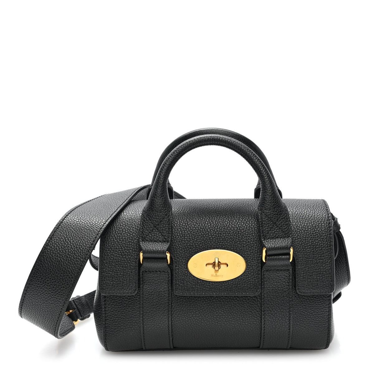 Small Classic Grain Mini Bayswater Black
