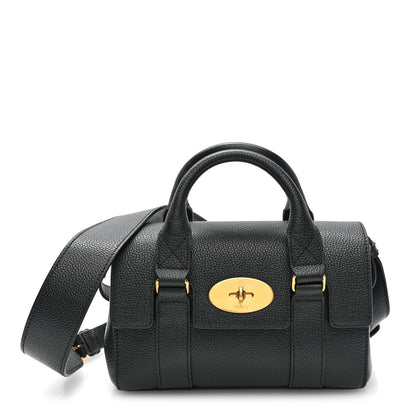Mulberry Small Classic Grain Mini Bayswater Black 1 of 9