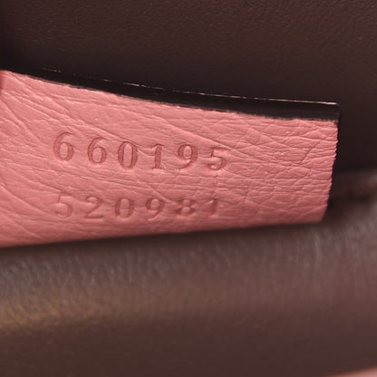 Gucci Ostrich Small Diana Tote Wild Rose Fuxia Fluo 7 of 9