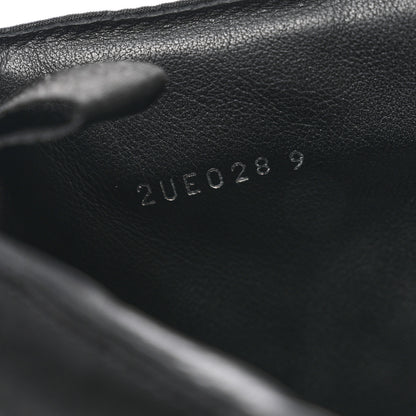 Prada Spazzolato Re-Nylon Metal Triangle Logo Mens Combat Boots 9 Black 9 of 9