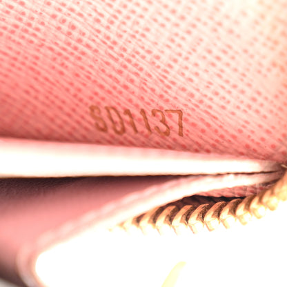 Louis Vuitton Monogram Clemence Wallet Rose Ballerine 7 of 10