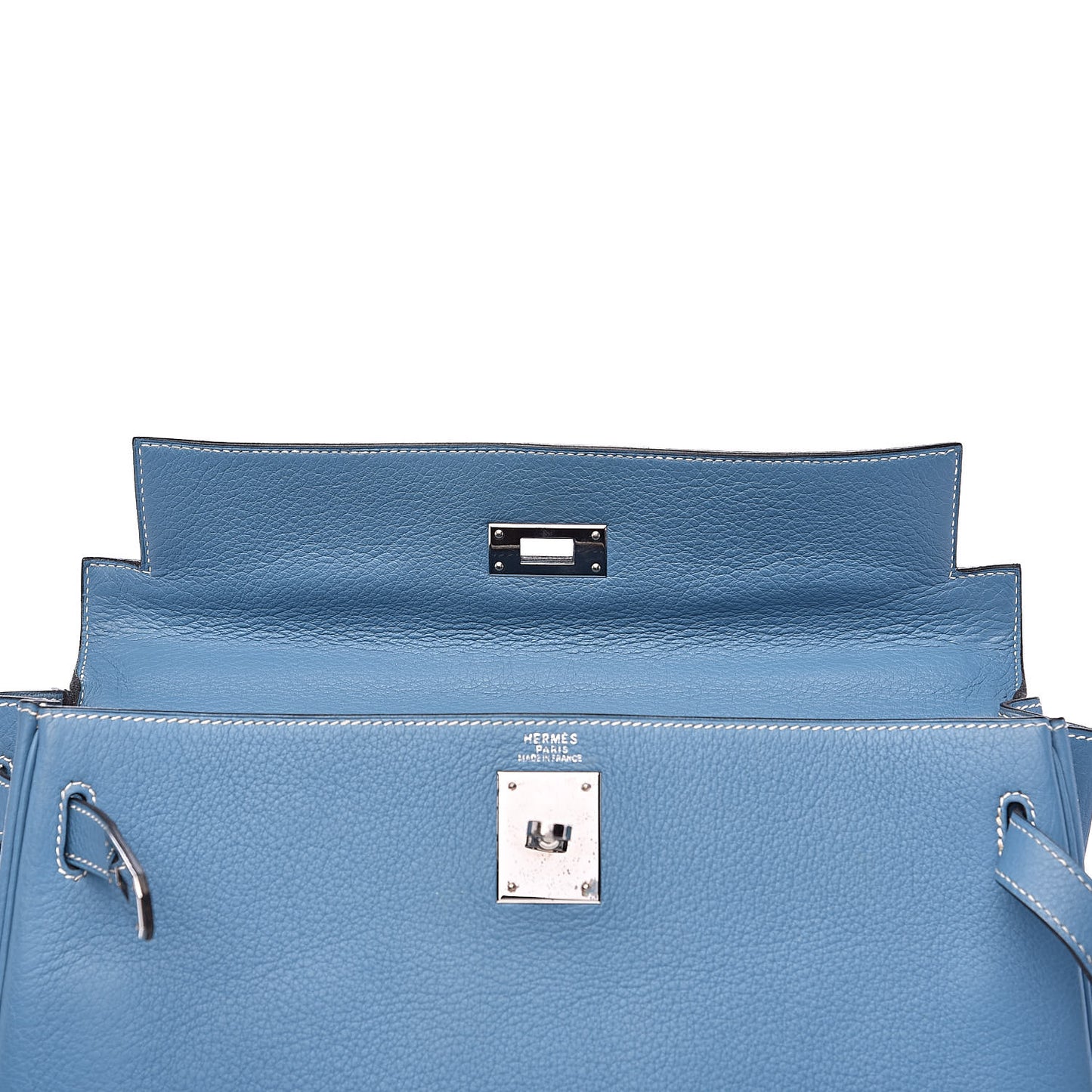 Togo Kelly Retourne 32 Blue Jean