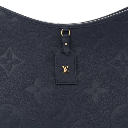 Louis Vuitton Empreinte Monogram Giant CarryAll MM Navy 8 of 11
